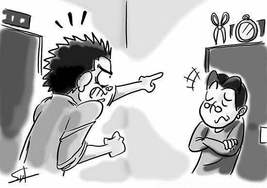 阳宅风水口诀：二家不可门相对，必主一家退