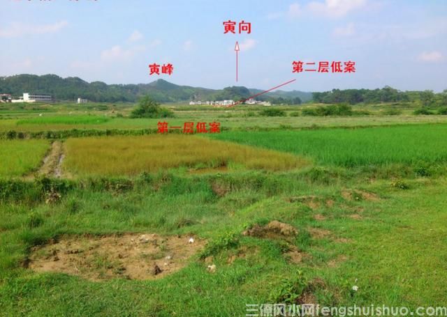 阴宅风水之五龟下田来饮水，新山穴点母龟头(图5)