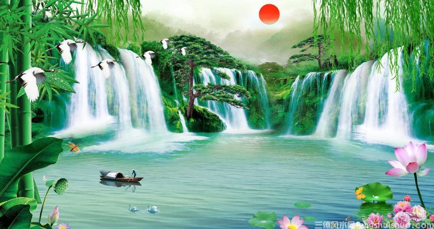 (图)最好旺财山水风景图片大全(图4)