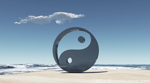 风水学中的“负阴抱阳”的意思：背负高山，面对江河